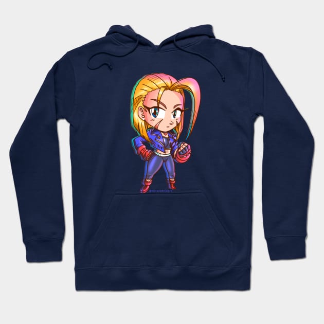 Cute Chibi Cammy SF6 T-Shirt Hoodie by MorenoArtwork